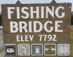 옐로스톤의 동쪽지역(Yellowstone Lake Fishing Bridge Area)